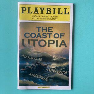 Playbill THE COAST OF UTOPIA DAVID HARBOUR BILLY CRUDUP AMY IRVING December 2006